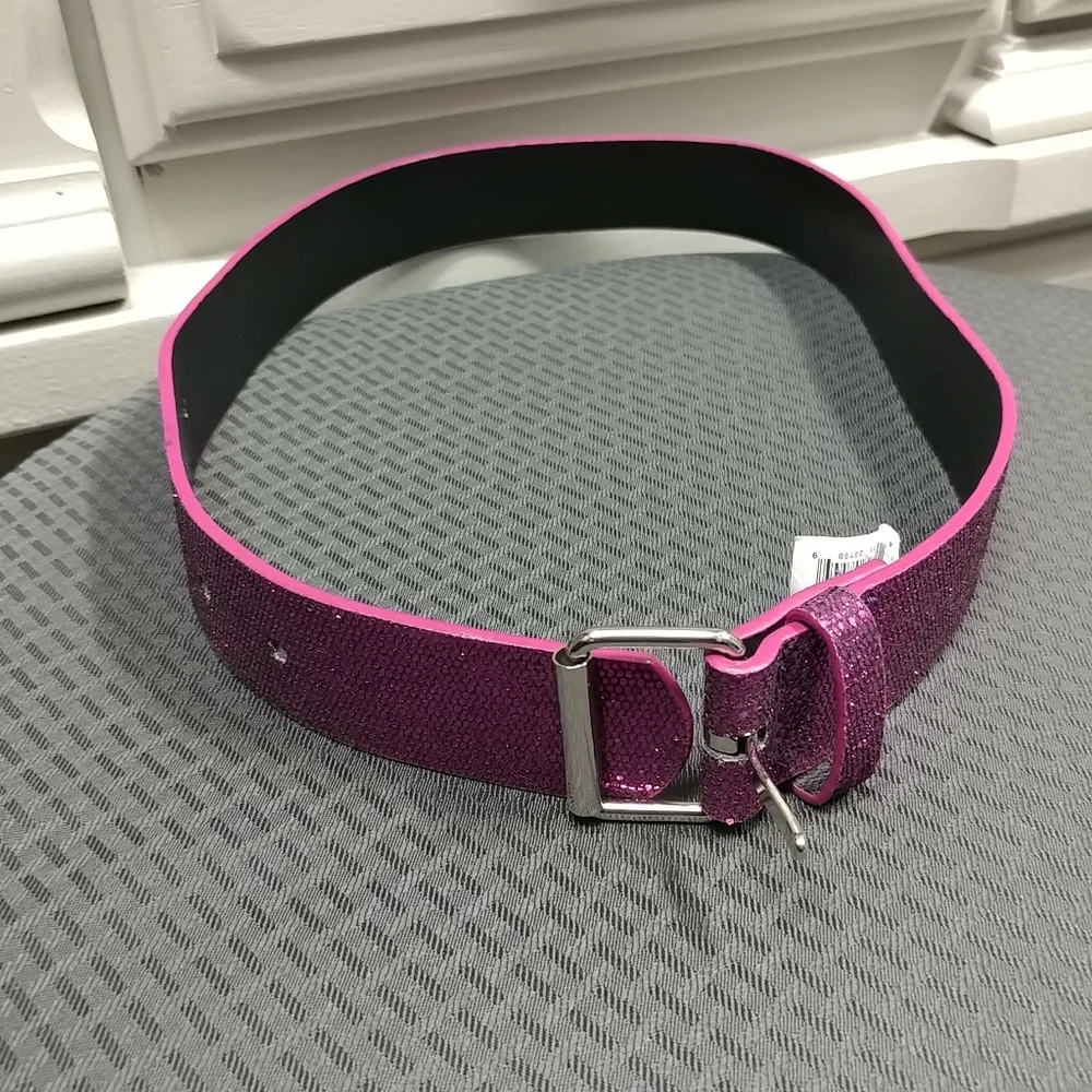 Children's Place Little Girls Belt 4-7 Pink Sparkle